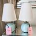 Kate Spade Accents | 2 New Kate Spade Pale Mint Green Mid-Century Modern Style Globe Table Lamps | Color: Green | Size: Os