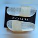 Coach Shoes | Coach Men's Clear Jelly Pool Slide- Size 9 | Color: White | Size: 9