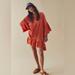 Free People Dresses | Free People El Mar Mini Dress Size Medium | Color: Orange | Size: M