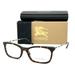 Burberry Accessories | New- Burberry Be2243q 3002 Tortoise / Demo Lens 51mm Eyeglasses | Color: Black/Brown | Size: Os
