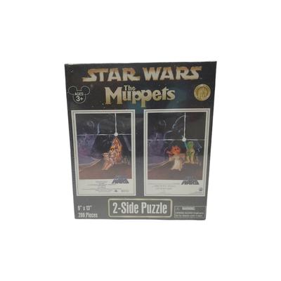Disney Toys | 2009 Rare Disney Star Wars The Muppets Two Sided Puzzle | Color: Tan | Size: Osbb