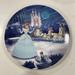 Disney Accents | Disney Treasured Moments Cinderella Plate | Color: Blue | Size: Os