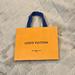 Louis Vuitton Bags | Louis Vuitton Gift Bag | Color: Blue/Orange | Size: Os