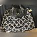 Coach Bags | Coach Signature Black And Beige Bag | Color: Black/Tan | Size: Os