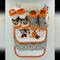 Disney Accessories | Disney Baby Girls 1st Halloween, Bibs & Booties | Color: Orange/White | Size: Osbb