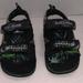 Disney Shoes | Disney Toy Story Child Sandal Shoes Velcro Black Green Buzz & Woody Sz 6 | Color: Black/Green | Size: 6bb