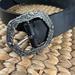 Free People Accessories | Free People Black Leather Belt | Color: Black | Size: M/L