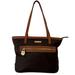 Michael Kors Bags | Michael Kors Nylon Leather Tote Bag Brown & Tan | Color: Brown/Tan | Size: Os
