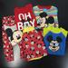 Disney Matching Sets | 6pc Disney Mickey Mouse Baby Toddler Boys 18m-2t Casual Lounge Bundle Lot | Color: Red | Size: 18m-2t (Boys)
