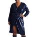 Anthropologie Dresses | Anthropologie Sequin Faux Wrap Dress 20w - Nwt | Color: Blue | Size: 20w