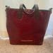 Dooney & Bourke Bags | Dooney & Bourke Woven Lilliana Tote Red Burgundy | Color: Red | Size: Os