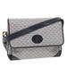 Gucci Bags | Gucci Micro Gg Canvas Shoulder Bag Pvc Leather Navy Gray 001.116.0924 Auth 49881 | Color: Blue | Size: Os