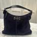 Kate Spade Bags | Kate Spade New York Suede Handbag - Navy Blue Suede With Patent Leather | Color: Blue | Size: Os