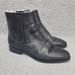 J. Crew Shoes | J.Crew Womens Chelsea Sherpa Lined Boots Shoes Black Size 7.5 Ankle Booties . | Color: Black | Size: 7.5