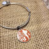 Disney Jewelry | Alex & Ani Disney Pocahontas Bracelet | Color: Orange/Silver | Size: Os