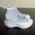 Converse Shoes | Converse Womens 6/Mens 4.5 Run Star Hike Crater High Sneakers Ghost/Egret/White | Color: Blue | Size: 6