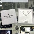 Kate Spade Jewelry | Kate Spade New York Rhinestone Pave Heart Necklace Earrings Boxed Gift Set | Color: Silver | Size: Boxed Gift Set