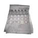 Louis Vuitton Accessories | Louis Vuitton Silver Grey Silk Organza Pattern Long Scarf | Color: Gray | Size: Os