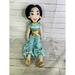 Disney Toys | Disney Store Aladdin Jasmine Stuffed Plush Doll With Blue Green Outfit | Color: Blue/Green | Size: Osg