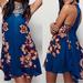 Free People Dresses | Free People Paint The Sun Slip Tunic Sundress Small | Color: Blue | Size: S