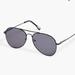 J. Crew Accessories | J Crew Aviator Sunglasses | Color: Black | Size: Os