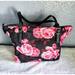 Kate Spade Bags | Kate Spade Floral Print Tote Bag | Color: Black/Pink | Size: Os