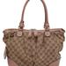Gucci Bags | Gucci Monogram Gg Mauve Sukey Small Leather Canvas Tote Authenetic | Color: Brown/Pink | Size: Os