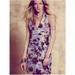 Free People Dresses | Free People X Anna Sui Halter Dress Moonlight Sz 0 Metallic Silk Floral Party | Color: Pink/Purple | Size: 0