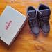Levi's Shoes | Levi's Brown Leather High Top Sneakers Size 3 Nib New In Box | Color: Brown | Size: 3b