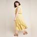 Anthropologie Dresses | Anthropologie Maeve Yellow Fete Midi Dress | Color: Yellow | Size: 2x