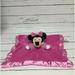 Disney Toys | Disney Babies Minnie Mouse Crinkle Ears Security Blanket Lovey Rattle Plush | Color: Pink | Size: Osbb