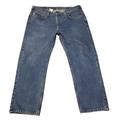 Carhartt Jeans | Carhartt 38 X 30 Mens Blue Denim 5-Pocket Traditional Fit Straight Jean B480 Dvb | Color: Blue | Size: 38