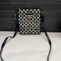 Coach Bags | Coach Cross Body Purse In Modern Coach Designed Fabric. | Color: Black | Size: Os