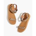 Madewell Shoes | Madewell The Maggie Sandal In Spot Mix Calf Hair | Color: Tan | Size: 9