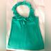 Lilly Pulitzer Tops | Lilly Pulitzer Cotton Halter Top In Teal Green, Size Small | Color: Blue/Green | Size: S