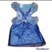 Disney Costumes | Disney Cinderella Girl's Blue Light Up Dress Costume Size 4-6x | Color: Blue | Size: 4-6x