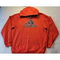 Adidas Jackets & Coats | Adidas Logo Hoodie Sweatshirt, Men's Size Xl | Color: Orange | Size: Xl