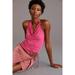 Anthropologie Tops | Anthropologie Cowl Neck Pink Halter - New - Medium | Color: Pink | Size: M