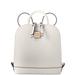 Dooney & Bourke Bags | Dooney & Bourke Saffiano Small Zip Pod Backpack - Ecru | Color: White | Size: Os
