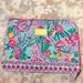 Lilly Pulitzer Accessories | Lilly Pulitzer Laptop Tech Pouch Set | Color: Blue/Pink | Size: Os