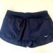 Nike Shorts | Nike Large L Women’s Navy Running Shorts With Zip Pocket Dri Fit Nwot | Color: Blue | Size: L