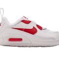 Nike Shoes | Nike Air Max 90 Crib Cb Bootie Shoes Sneakers Ci0424-105 Baby | Color: Red/White | Size: 4c