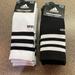 Adidas Underwear & Socks | Adidas Men’s Cushioned Aeroready (2) 3 Pack Crew Socks | Color: Black/White | Size: L