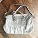 Coach Bags | Coach Leather Shoulder Bag - Soft Light Grey Leather | Color: Gray/Silver | Size: Os