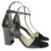 Michael Kors Shoes | Michael Kors Ankle Strap Black Chunky Heels | Color: Black | Size: 8.5