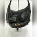 Michael Kors Bags | Michael Kors Designer Patent Leather Snap Pocket Zip Shoulder Bag Purse Handbag | Color: Black/Gold | Size: Os