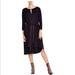 Free People Dresses | Free People Easy Squeezy Linen Blend Dress | Color: Black | Size: Xs
