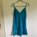 Victoria's Secret Intimates & Sleepwear | Gold Label Victoria’s Secret Slip Dress | Color: Blue | Size: M