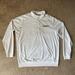 Adidas Sweaters | Adidas Sweater Men's Extra Large Golf Quinnipiac Basketball Mock Neck White | Color: Gray/White | Size: Xl