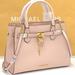 Michael Kors Bags | Michael Kors Hamilton Medium Satchel Shoulder Crossbody Bag Powder Blush Color | Color: Gold/Pink | Size: Various